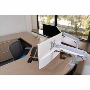 SmartFit One-Touch Height Adjustable Single Monitor Arm
