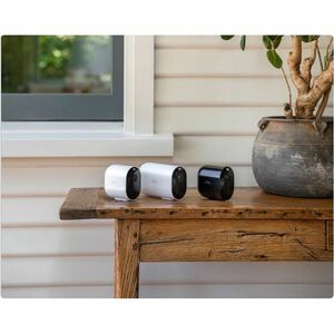 Arlo Pro Outdoor 2K Network Camera - Colour - 2 - White - Infrared/Color Night Vision - 2560 x 1440 - Wi-Fi - USB - Wall M