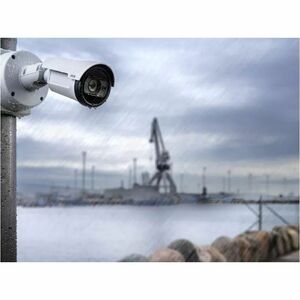 AXIS P1485-LE 2 Megapixel Indoor/Outdoor Full HD Network Camera - Colour - Bullet - White - TAA Compliant - 80 m Infrared 