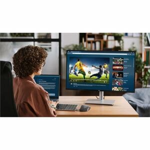 Dell Plus S2725DSM 27" Class WQHD LED Monitor - 16:9 - Ash White - 68.6 cm (27") Viewable - In-plane Switching (IPS) Techn