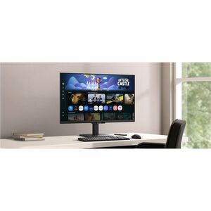 Monitor LED inteligente Samsung S32FM500EL 32" (81.3cm) Class Full HD - 16:9 - Negro - 32" (81.3cm) Viewable - Vertical Al