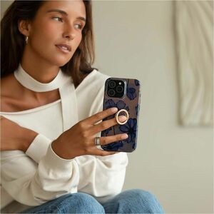BURGA Case for Apple iPhone 16 Pro Smartphone - Velvet Night design - Fade Resistant, Scratch Resistant, Shock Absorbing, 