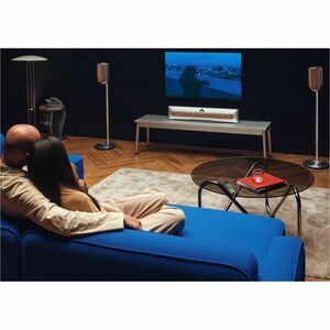 B&O Beosound Premiere Bluetooth Sound Bar Speaker - 580 W RMS - Gold Tone - Table Mountable, Wall Mountable, Stand Mountab