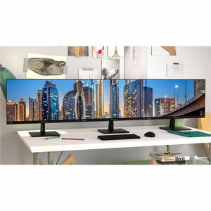 Hannspree HC271PFB 27" Class Full HD LED Monitor - 16:9 - 68.6 cm (27") Viewable - In-plane Switching (IPS) Technology - W