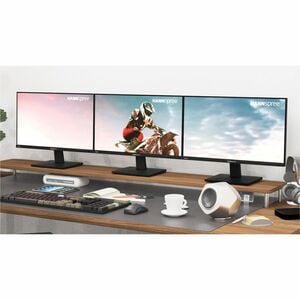 Hannspree HC241CFB 24" Class Full HD LED Monitor - 16:9 - 60.5 cm (23.8") Viewable - In-plane Switching (IPS) Technology -