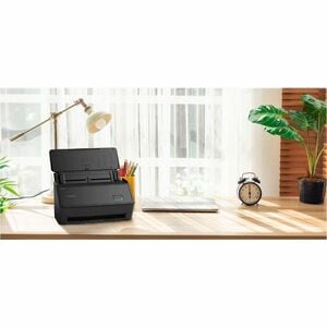 PFU ScanSnap iX2400 (Black) Large Format ADF Scanner - 600 dpi Optical - Black - 45 ppm (Mono) - 45 ppm (Color) - Color, M