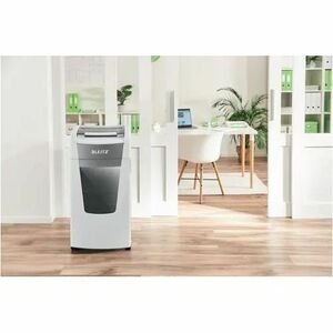 Leitz IQ Autofeed Office Pro 600 Paper Shredder - Continuous Shredder - Cross Cut - 15 Per MinuteCards - for shredding Sta