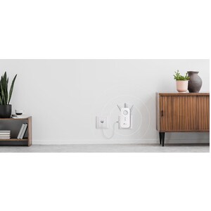 TP-Link RE550 IEEE 802.11ac 1.86Gbit/s Extensor de alcance inalámbrico - 2.40GHz, 5GHz - 3 x Antena(s) externa - Externo -