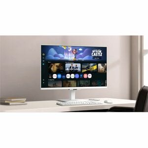 Samsung S27FM501EE 27" Class Full HD Smart LCD Monitor - 16:9 - Warm White - 27" Viewable - In-plane Switching (IPS) Techn