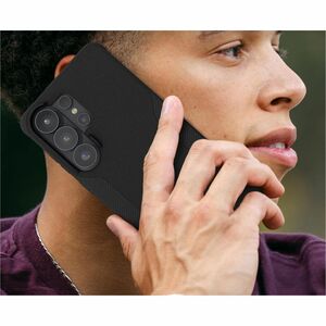 ZAGG Luxe Case for Samsung Galaxy S26+ Smartphone - Textured Sides, Textured Panels - Black - Drop Resistant, Impact Resis