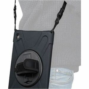 MOBILIS Robust Tasche Samsung Galaxy Tab Active4 Pro Tablet - Schwarz - Silikon Außenmaterial - Stoßdämfpend, Sturzsicher,