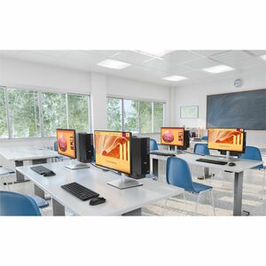 Dell Pro Slim QCS1255 Desktop Computer - AMD Ryzen 5 8500G - 16 GB - 512 GB PCI Express NVMe 4.0 SSD - Slim PC - Standard 