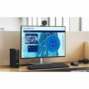 Dell Pro Micro QCM1255 Desktop Computer - AMD Ryzen 7 PRO 8700GE - 16 GB - 512 GB PCI Express NVMe 4.0 SSD - Micro PC - AM