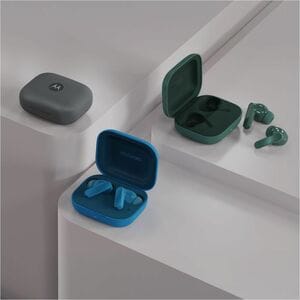 Motorola Mobility moto buds bass True Wireless Earbud Stereo Earset - Pantone Posy Green - Binaural - In-ear - Noise Cance