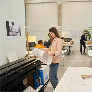 HP PLOTTER DESIGNJET T850 36-in Printer , Inyección térmica de tinta HP, 4 tintas (C, M, A ,Nm),  25 segundos por página e