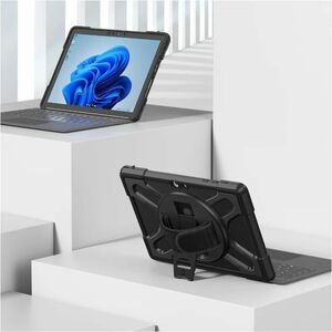Strike Rugged Carrying Case Microsoft Surface Go, Surface Go 2, Surface Go 3, Surface Go 4 Tablet - Shock Absorbing, Drop 
