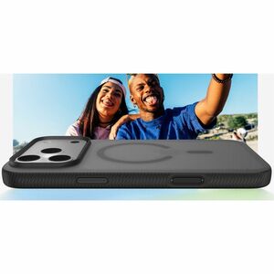Belkin SheerForce Grip Series Case for iPhone 17 Pro - For Apple iPhone 17 Pro Smartphone - Anti-slip textured - Black - T