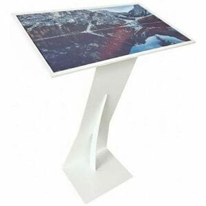 Montaggio da tavolo ITB per Lectern, Schermo, Monitor - Bianco - Orizzontale - 81,3 cm (32") Supporto schermo - 200 x 200 