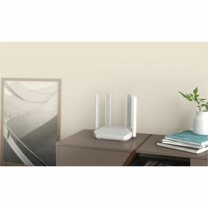 Keenetic Challenger KN-3910 wifi 6 Ethernet Roteador sem fio - Dual Band - 2,40 GHz Banda ISM - 5 GHz Banda UNII - 5 x Ant