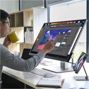 ALOGIC Clarity Fold Touch 32in UHD 4K Monitor with 65W PD Webcam Touch Screen & Fold Stand