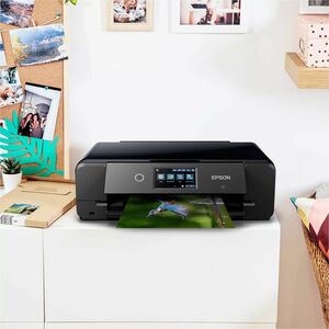 Epson Expression Photo XP-980 Wired & Wireless Inkjet Multifunction Printer - Colour - Copier/Printer/Scanner - 28 ppm Mon