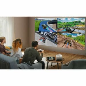 BenQ TK705STi Short Throw DLP Projector - 16:9 - Ceiling Mountable, Shelf Mountable - High Dynamic Range (HDR) - Front, Re