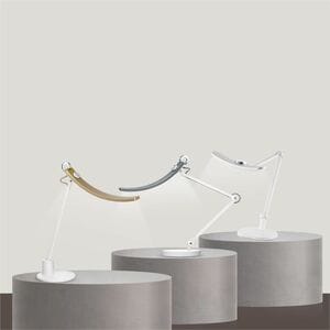BenQ WiT Desk Lamp - Silver - Table Top, Desk Mountable - LED Bulb - Aluminium for Desk, Table
