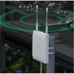 Points d'accès sans fil Omada EAP725-Outdoor - Bi bande - Wi-Fi 7 - 5 Gbit/s - Intérieur/extérieur - Oui - 2,40 GHz, 5 GHz