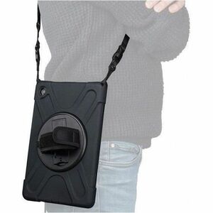 MOBILIS Robust Tasche Samsung Galaxy Tab S10 FE, Galaxy Tab S9, Galaxy Tab S9 FE Tablet - Schwarz - Silikon Außenmaterial 