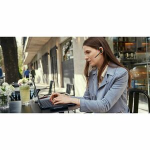 Poly Voyager Legend 50 True Wireless Earbud, Over-the-ear, Behind-the-ear Mono Earset - Black - Monaural - In-ear - 3000 c