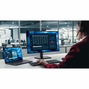 Dell Pro E2726DS 27 Zoll Klasse WQHD LED-Monitor - 16:9 Format - Schwarz - 68,6 cm (27 Zoll) Viewable - IPS-Technologie (I