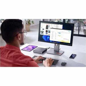 Lenovo ThinkCentre neo 50q Gen 6 13HR000KMX Desktop Computer - Intel Core Ultra 7 Series 2 2nd Gen 256V - 16 GB - 512 GB P