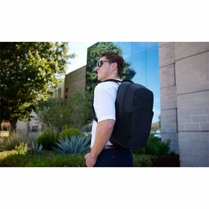 Dell EcoLoop Carrying Case (Backpack) for 35.6 cm (14") to 40.6 cm (16") Notebook - Black - Anti-scratch Interior, Water P