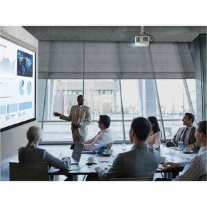 ViewSonic Luminous Superior LSD400W DLP Projector - Wall Mountable, Ceiling Mountable - White - 1280 x 800 - Front, Ceilin