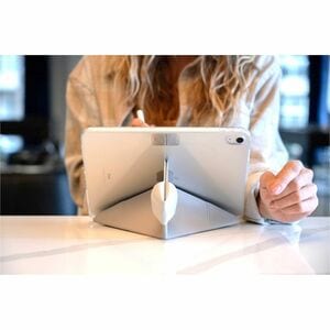 STM Goods Opp Carrying Case (Folio) for 33 cm (13") Apple iPad Air 13 (2024) Tablet - Grey - Drop Resistant - Thermoplasti