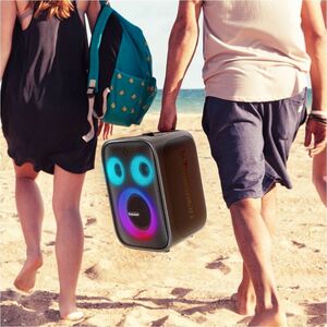 Tronsmart Halo 200 Bluetooth Sistema de Altavoces - 120W RMS - Negro - Sobremesa - 50Hz a 20kHz - Batería Recargable - USB