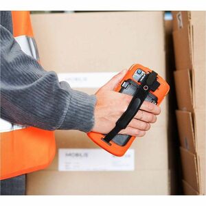 MOBILIS PROTECH Rugged Carrying Case Zebra Mobile Computer - Safety Orange - Drop Resistant, Shock Resistant, Dust Resista