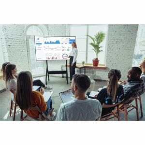 SmartMount® SR860-EUK Flachbildschirm-Wagen - 68,04 kg Belastbarkeit - 4 Rollen - 101,60 mm Rollengröße - Stahl, Acrylnitr