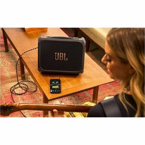 JBL BandBox Trio Portable Bluetooth Speaker System - 135 W RMS - Black - 50 Hz to 20 kHz - Battery Rechargeable - 1