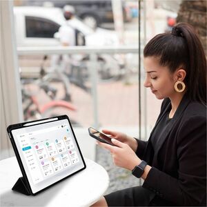 4smarts Basic Tasche (Folie) für 32,8 cm (12,9 Zoll) bis 33 cm (13 Zoll) Apple iPad Pro (4. Generation), iPad Pro (5. Gene