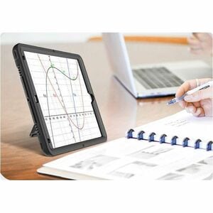 4smarts Rugged Case Grip Robust Tasche für 20,3 cm (8 Zoll) Samsung Galaxy Tab Active3, Galaxy Tab Active5 Tablet - Schwar