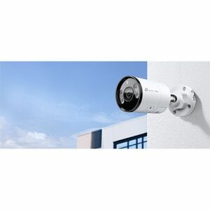VIGI InSight S345 4 Megapixel Outdoor Network Camera - Colour - Bullet - 30 m Infrared/Color Night Vision - H.265+, H.265,