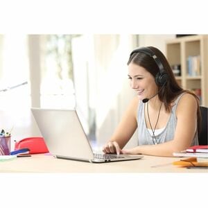 Kensington Classic Wired Over-the-head Stereo Headset - Black - Binaural - Circumaural - 20 Hz to 20 kHz - 182.9 cm Cable 