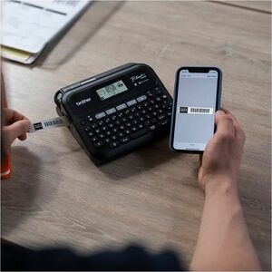 Brother P-touch PT-D460BTVP Electronic Label Maker - Thermal Transfer - 20 mm/s Mono - 16 Fonts - 6, 9, 12, 18, 24, 36, 42
