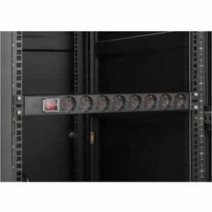 Intellinet PDU - CEE 7/7 (SCHUKO) - 8 x Schuko CEE 7/3 - 16 A - 230 V AC Input - Overload Protection, Double Pole - 1U - 2