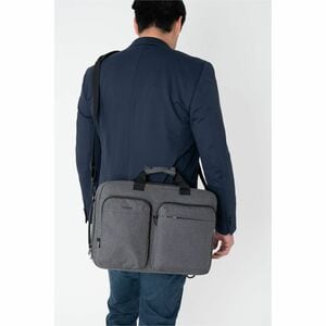 Targus Hybrid TBT94304GL Carrying Case (Backpack/Briefcase) for 38.1 cm (15") to 40.6 cm (16") Notebook - Grey - TAA Compl