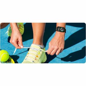 Samsung Galaxy Fit3 SM-R390 Smart Watch - 40 mm Case Height - Grey Body Color - Aluminium Body Material - Accelerometer, B