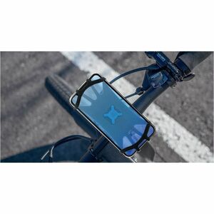 MOBILIS U.FIX Vehicle Mount for Smartphone, Bike, Smartphone Holder - Black - Landscape/Portrait - 10.2 cm to 17.8 cm (7")
