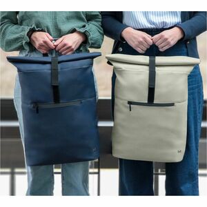 MOBILIS Lifestyle Carrying Case (Backpack) for 35.6 cm (14") to 40.6 cm (16") Notebook - Mineral Gray - Shoulder Strap, Ha