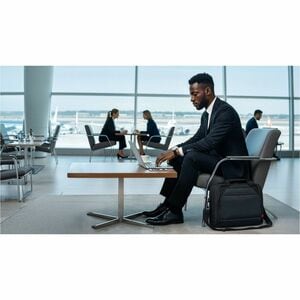 Targus Classic EcoSmart CN414GL Carrying Case (Briefcase) for 33 cm (13") to 35.6 cm (14") Notebook - Black - TAA Complian